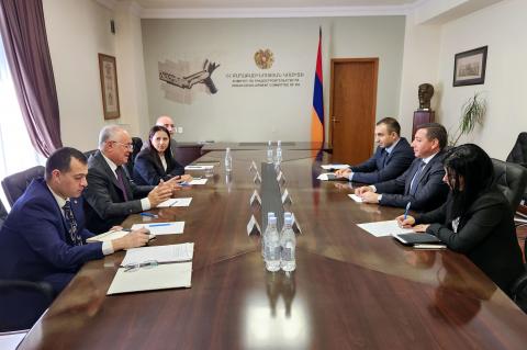 Եղիազար Վարդանյանն ու Աբդուլքարեմ Ութավին քննարկել են քաղաքաշինության ոլորտում Հայաստան-Իրաք համագործակցության հնարավորությունը