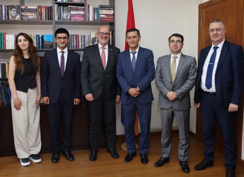 ԿԳՄՍ փոխնախարարը ՀՀ-ում Լյուքսեմբուրգի դեսպանի հետ քննարկել է համագործակցության հեռանկարները
