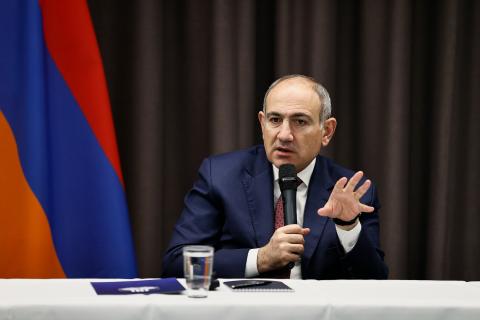ნიკოლ ფაშინიანი სტამბოლში თურქეთის სომხური თემის წარმომადგენლებს შეხვდა