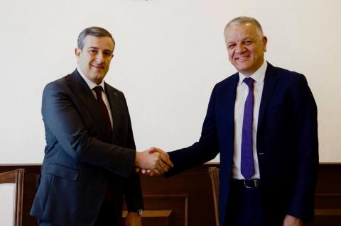 ԲԴԽ նախագահը ԵՄ դեսպանի հետ քննարկել է արդարադատության ոլորտի բարեփոխումները