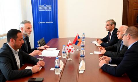 ՀՀ դեսպանն ու Վրաստանի խորհրդարանի սպորտի հանձնաժողովի նախագահը քննարկել են համագործակցության ընդլայնմանն առնչվող հարցեր