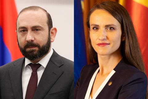 Armenian FM congratulates Romania’s new foreign minister on appointment