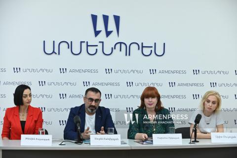Չեխովի անվան միջազգային թատերական փառատոնին՝ Կ.Ստանիսլավսկու անվան ռուսական դրամատիկական թատրոնի մասնակցությանը նվիրված մամուլի ասուլիս