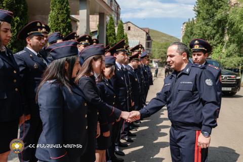 ՀՀ քննչական կոմիտեի նախագահն աշխատանքային այցէ  կատարել Կոտայքի քննչական վարչություն