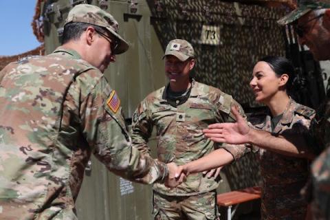 ABD’nin askeri ataşesi, "Kartal Ortak 2025" Ermeni-Amerikan tatbikatına katıldı