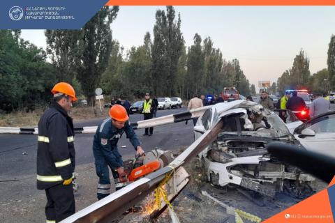 Երևան-Սևան ավտոճանապարհին տեղի ունեցած ՃՏՊ-ի հետևանքով կա զոհ