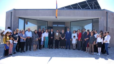 Շատվան գյուղում ԿԽՄԿ միջոցներով նորակառույց բուժկետ է բացվել