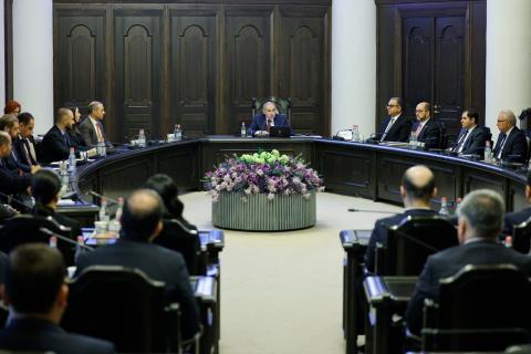 სომხეთის რესპუბლიკის მთავრობის სხდომა