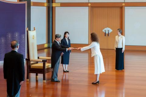 Au Japon, l’ambassadrice de la République d’Arménie a présenté ses lettres de créance à l’empereur Naruhito
