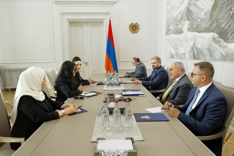 Le Premier ministre a reçu la nouvelle Secrétaire générale de l’Organisation mondiale du tourisme des Nations unies