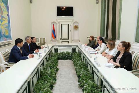 La procureure générale a discuté l’ambassadeur du Kazakhstan en Arménie des questions présentant un intérêt mutuel