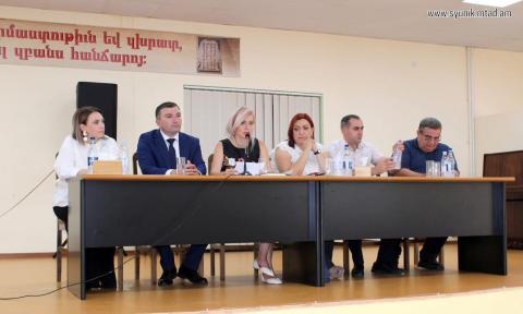 ԿԳՄՍՆ-ի օգոստոսյան խորհրդակցությունները՝ Սյունիքի մարզում
