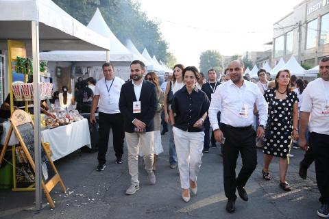 «Ֆեստիվառ»-ին ընդառաջ ԿԳՄՍ նախարարն այցելել է Արտաշատ