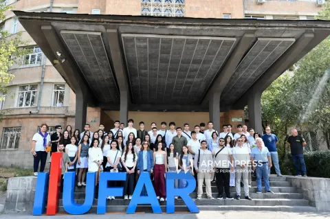L'Université française d'Arménie a accueilli solennellement les étudiants de première année