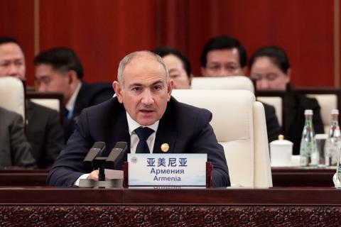 Discours du Premier ministre Pashinyan lors du Sommet de l'OCS au format SCO+