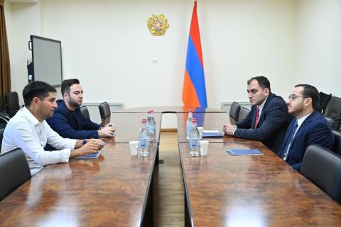 Обсуждены вопросы, связанные с проектом создания крупного дата-центра ИИ в Армении