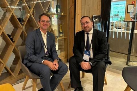 Le secrétaire général du ministère des Affaires étrangères de la RA a rencontré le directeur de l'organisation « Académie européenne de Berlin »