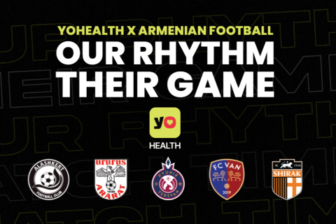 YoHealth-ը դարձել է հայկական 5 ֆուտբոլային ակումբների հովանավոր