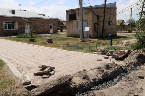 Ցանկապատվում է Նորատուսի թիվ 2 մանկապարտեզի տարածքը