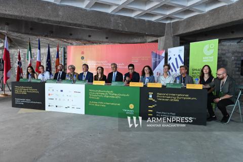 برگزاری کنفرانس مطبوعاتی ویژه معرفی برنامه «پنجمین دوسالانه بین‌المللی چاپ هنری، ایروان ۲۰۲۵»