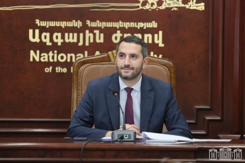 В повестку дня очередных заседаний НС Армении включено 42 вопроса
