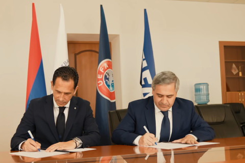 Les fédérations de football d'Arménie et du Portugal signent un protocole d'accord