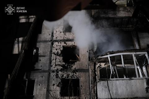 Россия нанесла массированные удары по нескольким украинским населённым пунктам