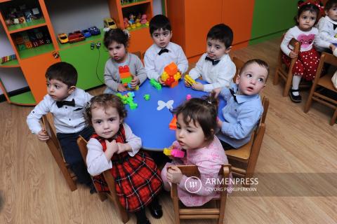 ერევნის საბავშვო ბაღებში დამატებითი ჯგუფების გახსნას დადებითი შედეგები მოჰყვა
