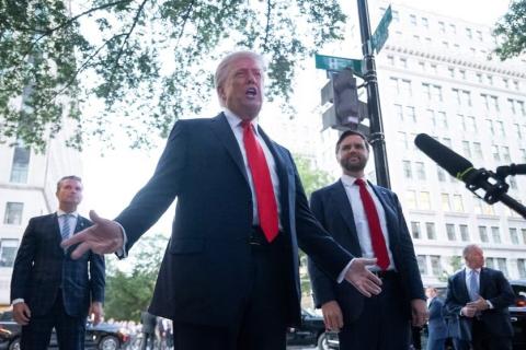 Trump says he is 'not thrilled' about Israeli strike in Qatar