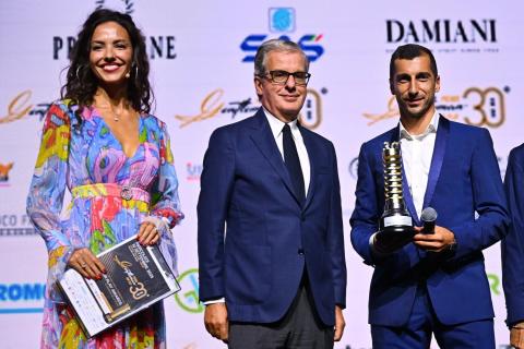 Henrikh Mkhitaryan a reçu le prix « Gentleman Inter »