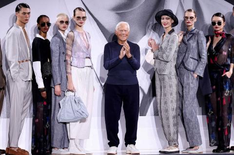 Бренд Giorgio Armani унаследован фондом, управляемым близкими друзьями стилиста.