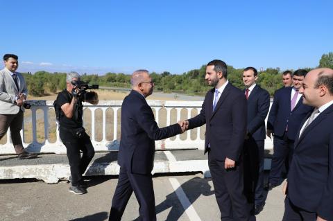 Serdar Kilic agradeció a Ruben Rubinyan por la cálida bienvenida