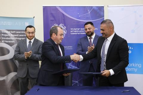 Cisco Systems ընկերությունը փոխըմբռնման հուշագրեր է կնքել ՀՀ ԲՏԱ նախարարության,  «Թումո»-ի և Տեխնոլոգիական կրթության հիմնադրամի հետ