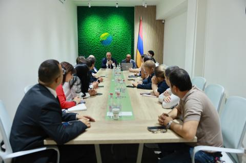Reunión con representantes de compañías aéreas en el marco organizativo de la COP17