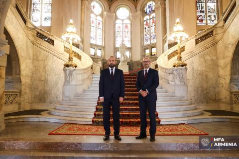 Mirzoyan ve Czepelak, Ermenistan’ın Daimi Tahkim Mahkemesi’ne üyeliğiyle ortaya çıkan fırsatları görüştü