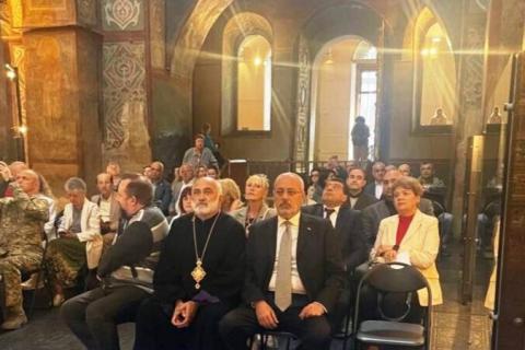 Dans la cathédrale Sainte-Sophie de Kyiv s’est tenue la présentation d’un livre consacré au patrimoine arménien