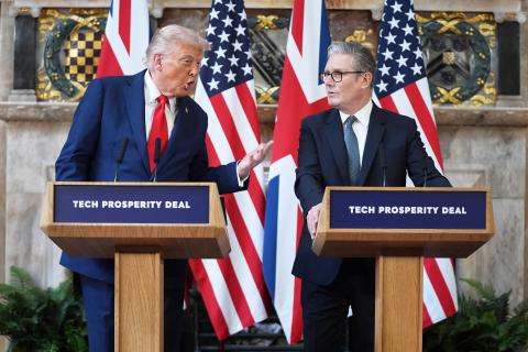 Основные темы пресс-конференции Трампа и Стармера