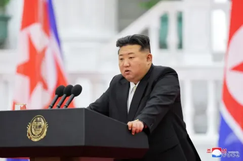 North Korea's Kim Jong Un says he is open to talks if US drops denuclearisation demand