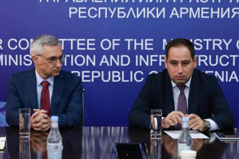 ՀՀ ՏԿԵ նախարարը Ջրային կոմիտեի աշխատակազմին է ներկայացրել նորանշանակ նախագահին