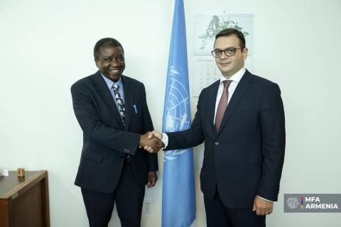 Armenian Deputy FM meets with UN Special Adviser on the Prevention of Genocide