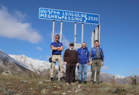 Canadian ambassador visits EU monitoring base in Armenia’s south
