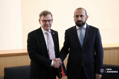 Armenian, German Foreign Ministers discuss a number of issues