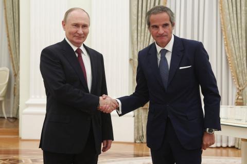 Putin se reunió con el director del Organismo Internacional de Energía Atómica