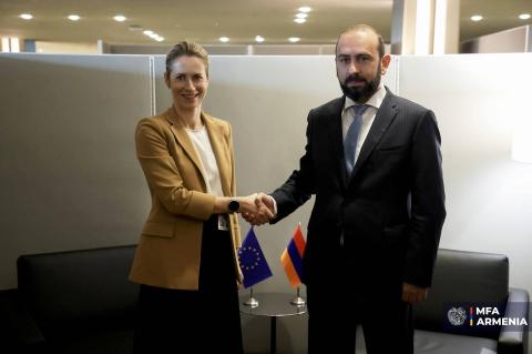 არარატ მირზოიანმა და კაია კალასმა იდეები გაცვალეს გეოპოლიტიკურ და რეგიონულ განვითარებებზე