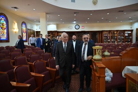 Президент Армении в Нью-Йорке провел встречу с представителями еврейских организаций
