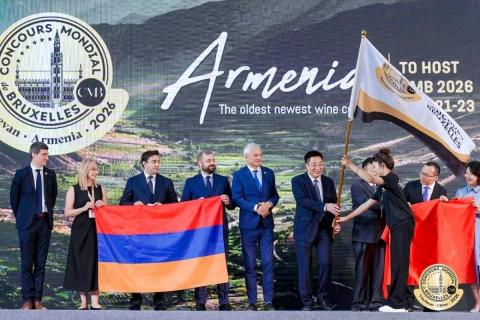 Armenia to host 2026 Concours Mondial de Bruxelles
