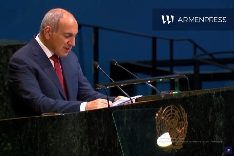 გაბალანსებული და დაბალანსებისკენ მიმართული საგარეო პოლიტიკა ახალ ჰორიზონტებს გვიხსნის წინ: ფაშინიანი გაეროს ტრიბუნიდან