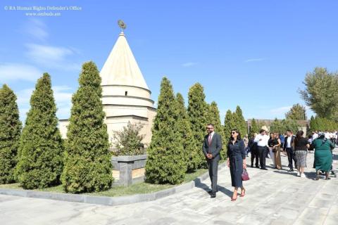 ՀՀ ՄԻՊ-ն այցելել է Ակնալճի եզդիական սրբատեղի
