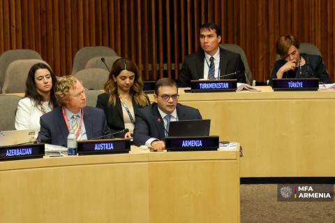 Vicecanciller participó en la reunión ministerial del Grupo de Países en Desarrollo sin Litoral