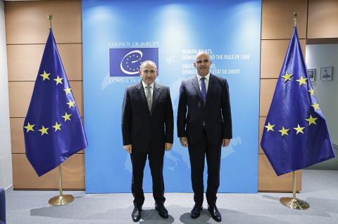 ნიკოლ ფაშინიანი და ალენ ბერსე მაღალი შეფასებით მოიხსენეს სომხეთისა და ევროპის საბჭოს თანამშრომლობა